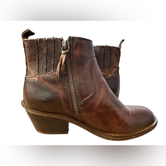 Söfft Womens Ardmore Leather Bootie Size 6.5 Brown - Picture 5 of 8